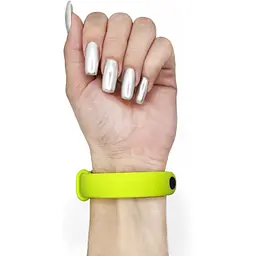Силіконовий ремінець BeCover для Xiaomi Mi Smart Band 9 Lime (711959) - мініатюра 5