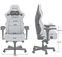 Ігрове крісло Anda Seat Kaiser 4 Brown Size L (AD12YDDC-L-20-K-PV/C) - мініатюра 8