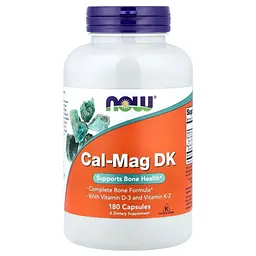 Кальцій і магній Now Foods Cal-Mag DK 180 капсул