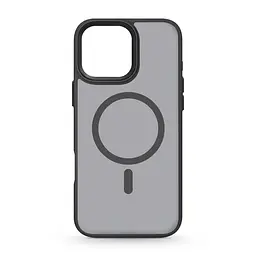 Чехол для Apple iPhone 16 Pro Max, Uniq MagCase, черный, противоударный, панель-накладка с MagSafe, ударопрочный TPU+PC, с магнитом MagSafe, поддержка полноценной беспроводной зарядки, ArmorStandart (ARM79510)