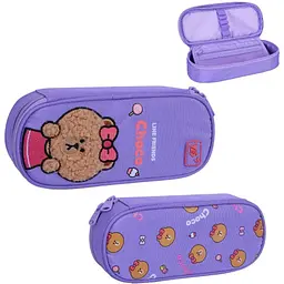Пенал м’який YES PH-30 Line Friends Pretty Choco, шкільний пенал (533703)