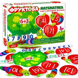 Розвиваюча гра Ludum Фруктова математика 2 в 1 (ME5032-15) - мініатюра 2