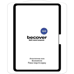 Захисне скло BeCover 10D для Apple iPad Pro 13" M4 2024 Black (711678) - мініатюра 2