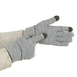 Рукавички для сенсорних екранів з плетінням ArmorStandart Braid Grey (ARM59882) - мініатюра 3