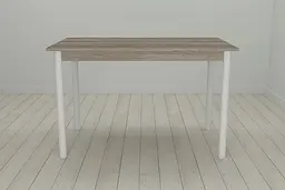 Стіл кухонний Ferrum-decor Беніта 75x120x80 Білий ДСП Сонома Трюфель 16мм (FRD-106286) - мініатюра 4