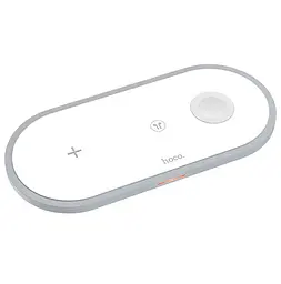 Зарядний пристрій бездротовий HOCO CW-24QI Handsome 3in1 10W