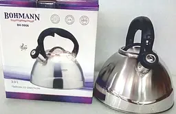 Чайник зі свистком Bohmann BH 9906 3л - мініатюра 3