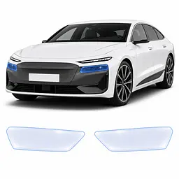 Антигравійна захисна бронеплівка за лекалами для Audi A6 e-tron C9 2024- оптика (фари та ПТФ)