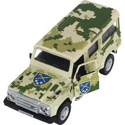 Машинка TechnoDrive серії Шеврони Героїв LAND ROVER DEFENDER "ОК "СХІД" - мініатюра 8