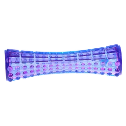Іграшка для Собак Gigwi Johnny Stick з пищалки Фиолетово / Синій S / M 15 см - мініатюра 3