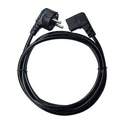Кабель живлення ArmorStandart CEE 7/7 - С13 кутовий 1.8м black (ARM73124) - мініатюра 2