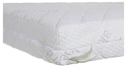 Матрас Babyroom Aloe Vera (кокос, поролон, кокос) - 10 см белый