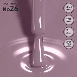 Гель-лак Shelly 26 Dusty Lilac 12 мл - мініатюра 2