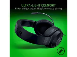 Навушники з мікрофоном Razer Kraken X Essential Wired Gaming Headset Black (RZ04-02950100-R3C1) - мініатюра 6