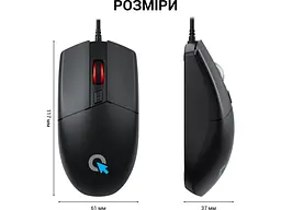 Миша OfficePro M115 USB Black - мініатюра 9