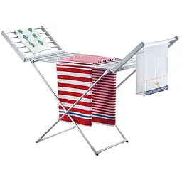 Електрична сушарка для білизни Zerix Comfort EDC-53148-Silver ZX4928, Хром матовый