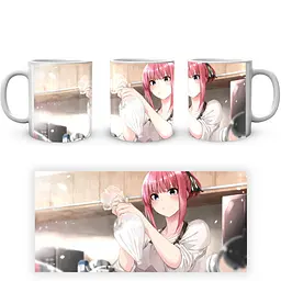 Кухоль GeekLand The Quintessential Quintuplets П'ять наречених Ніно QQ 02.07 330 мл білий - мініатюра 4