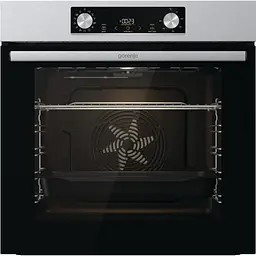Комплект духовка + поверхня склокераміка Gorenje BO6737E02X-нерж + ECT41SC-чорна 738881 - мініатюра 2