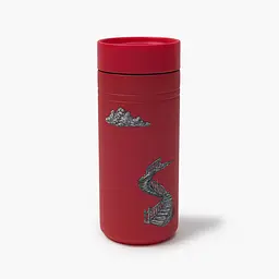 Термос MBM Home 350 мл красный с принтом (KP-159 RED/PRINT) - миниатюра 2