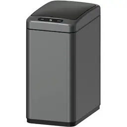Відро для сміття сенсорне прямокутне Koer TC-020408-07 8 л графіт (KR5590) 