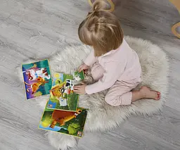 М'які пазли Vladi Toys Кіт та Песик, укр. мова, 12 елементів VT1103-43 (укр) - мініатюра 3
