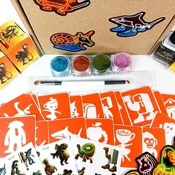 Подарунковий набір "Брейнрот" Fresh Tattoo gift-box-brainrot-3kids - мініатюра 2
