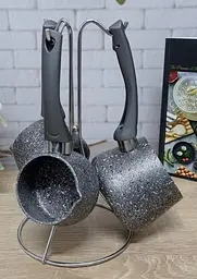 Набір турок OMS. Collection 3227 Grey 3 шт