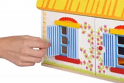 Ляльковий будиночок Goki з меблями, 19 предметів (51742G) - мініатюра 6