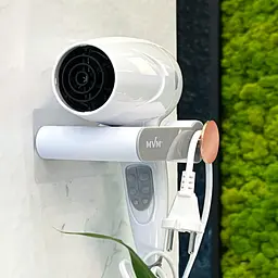 Тримач для фену MVM BP-32, білий з сірим (BP-32 WHITE/GRAY) - мініатюра 3