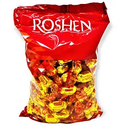 Карамель Roshen Еклер молочна з начинкою 1 кг