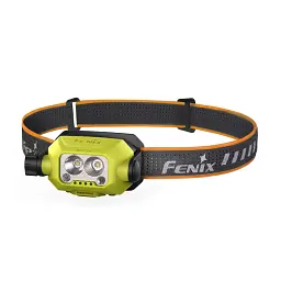 Налобний ліхтар Fenix пластиковий, 115 г, 600 лм, чорний