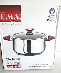Каструля O.M.S. Collection 2038-26 см 8,3 л