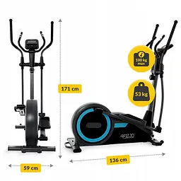 Орбітрек магнітний 4FIZJO Pro+ Black/Blue (P-5905973401678) - мініатюра 9
