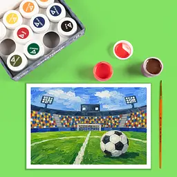 Фарби гуашеві Yes Football 12 кольорів 20 мл (230453) - мініатюра 3