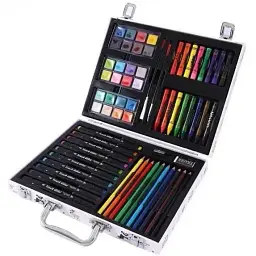 Набір для малювання та творчості Art Set Inspire children у валізі 64 предмети (2000190152) - мініатюра 3