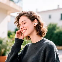 Навушники бездротові - кліпси HOCO EA8 Warm sound true wireless BT 5.4 (з додатком App) до 6 годин чорні - мініатюра 3