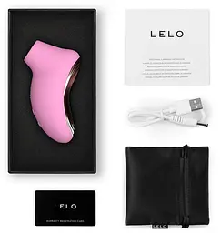Звуковий стимулятор клітора LELO SONA 2 Travel Pink - мініатюра 3