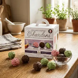 Шоколадні цукерки з лікером Abtey Chardons 220г - мініатюра 3