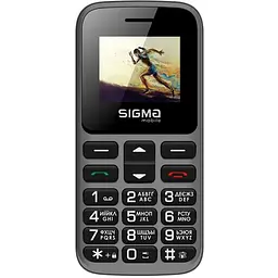 Мобільний телефон Sigma Comfort 50 HIT2020 Grey (4827798120927)