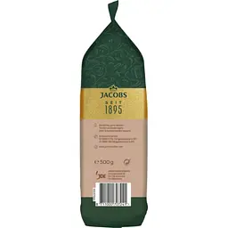 Кава Jacobs Aroma-bohnen Cafe Crema натуральна смажена в зернах 500 г - мініатюра 5