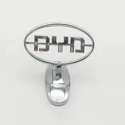 Емблема приціл на капот BYD Хром сплав на скотчі (Завод)