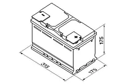 Акумулятор Bosch S5 Silver Plus 85Ah EN 800A (0 092 S50 100) - мініатюра 5