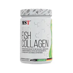 Морський колаген MST Nutrition Fish Collagen Beauty, 450 грам - Зелене яблуко