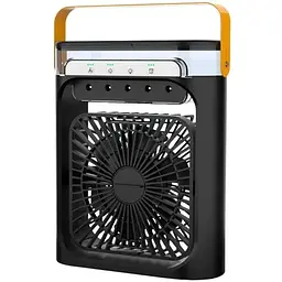 Вентилятор настільний FZM-04 з живленням від USB та функцією зволоження чорний