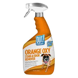 Спрей для тварин OUT! Orange Oxy Stain & Odor Remover для видалення плям і запаху від життєдіяльності собак та котів 9 (0010279700624)