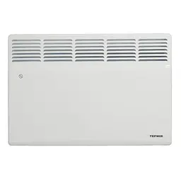 Конвектор Термія ЕВНА-1,5/230С2М(мби), білий, 1500W, настінний, трубчастий ТЕН з алюмінієвим оребрінням, площа обігріву 15м2,