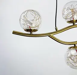 Видовжений світильник з LED елементами Line.F YQ 318/4 AB - мініатюра 4