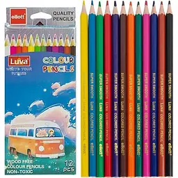 Олівці для малювання "Luva Ellott" Bambi CQ1001-12