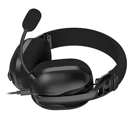Ігрові навушники з мікрофоном HATOR ESH-10B HYPERPUNK 3 USB 7.1 Hi-Res SyncHUB Black - мініатюра 8