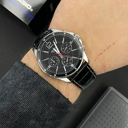 Чоловічий годинник Casio MTP-1374L-1A Сріблястий ( AT1141-0053 ) - мініатюра 2